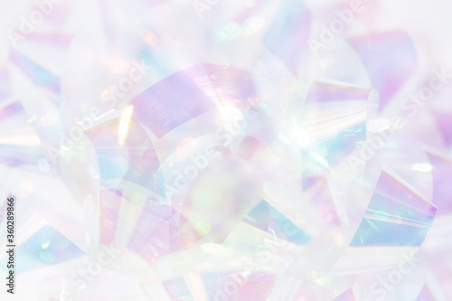 Holographic Shimmer Background Rainbow Foil Texture Iridescent Pearl Trendy Wallpaper