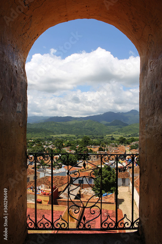 Cuba Trinidad View from the Church of the holy Trinity