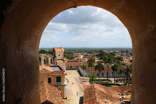 Cuba Trinidad View from the Church of the holy Trinity