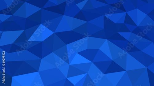 Abstract geometric background with shades of blue. Template for web and mobile interfaces, infographics, banners, advertising, applications.