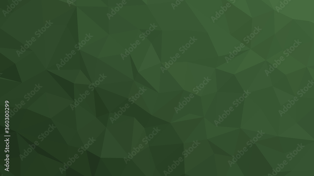 Fototapeta premium Abstract geometric background with shades of green. Template for web and mobile interfaces, infographics, banners, advertising, applications.