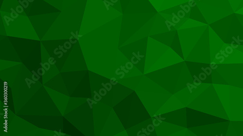 Abstract geometric background with shades of green. Template for web and mobile interfaces, infographics, banners, advertising, applications.