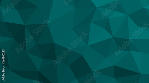 Abstract geometric background with shades of teal. Template for web and mobile interfaces, infographics, banners, advertising, applications.