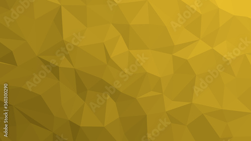 Abstract geometric background with shades of yellow and gold. Template for web and mobile interfaces  infographics  banners  advertising  applications.