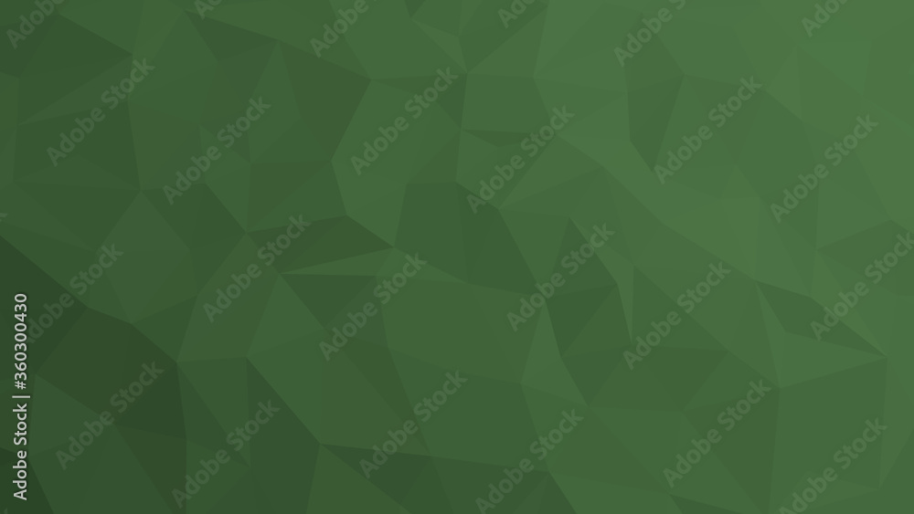 Fototapeta premium Abstract geometric background with shades of green. Template for web and mobile interfaces, infographics, banners, advertising, applications.