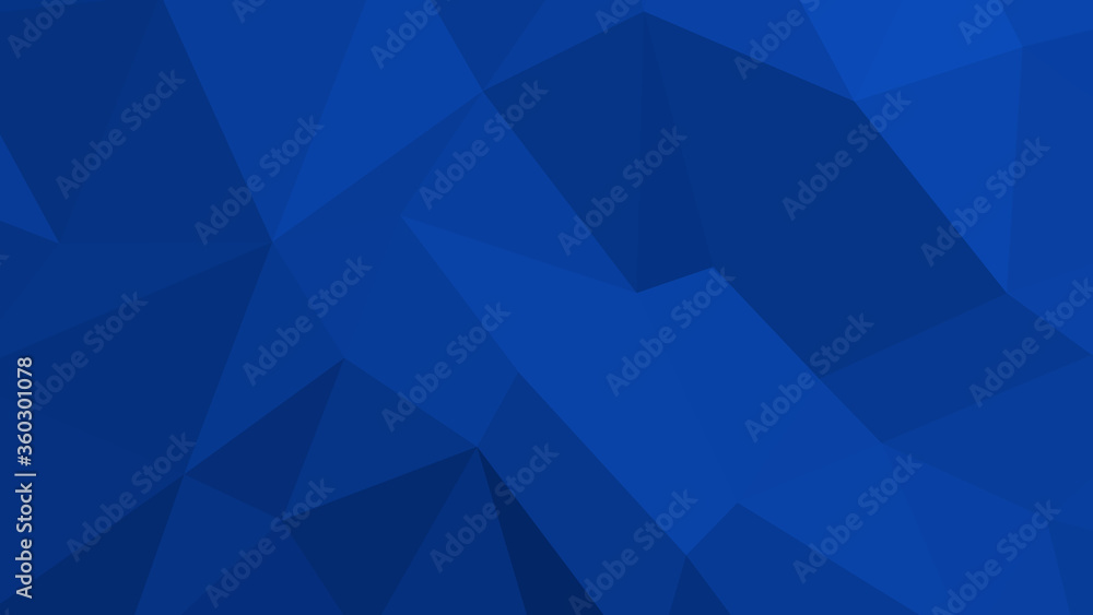 Fototapeta premium Abstract geometric background with shades of blue. Template for web and mobile interfaces, infographics, banners, advertising, applications.