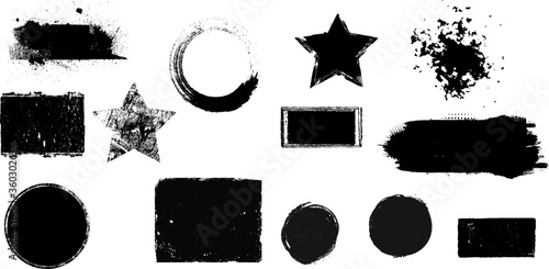 Grunge design elements . vector