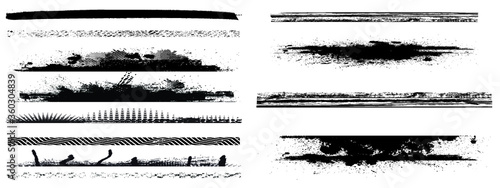 Grunge stripes . Vector texture