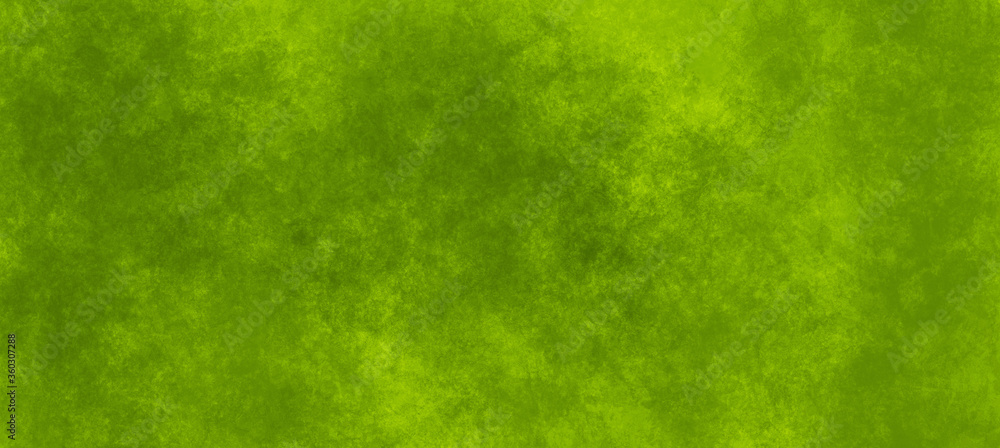 Modern grunge surface in light green tones. Random paint splashes on canvas. Mixed media backdrop