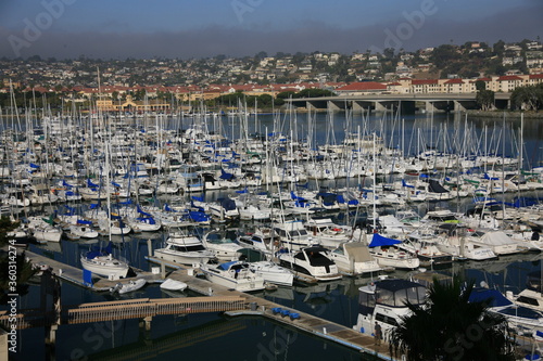 Harbor view with boats © Karin