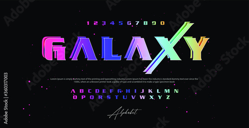 Modern alphabet letters font set. Awesome Custom Lettering Designs for logo, Poster. Typography fonts classic style, regular uppercase, lowercase, sport, game and number. vector illustration