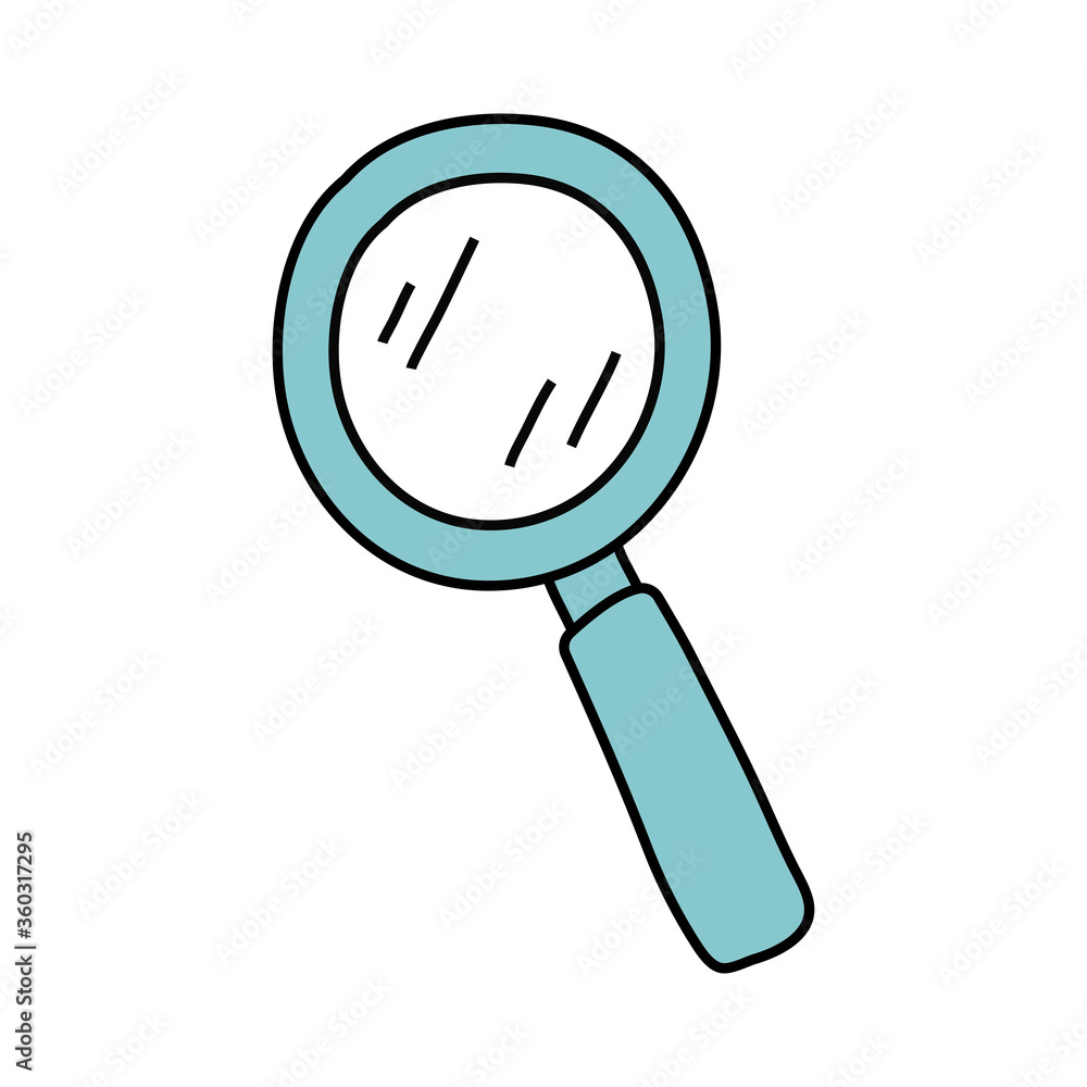 magnifying glass free form style icon magnifying glass free form style icon