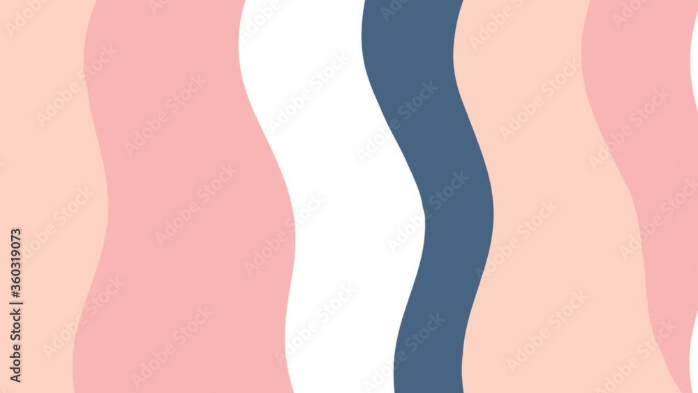 Abstract animation trendy pastel colors, waves 4k presentation intro Abstract animation trendy pastel colors, waves 4k presentation intro