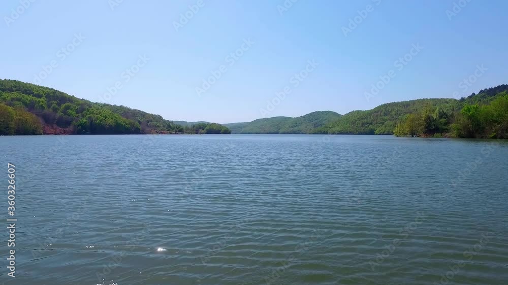 Lake and Forest Drone View Lake and Forest Drone View