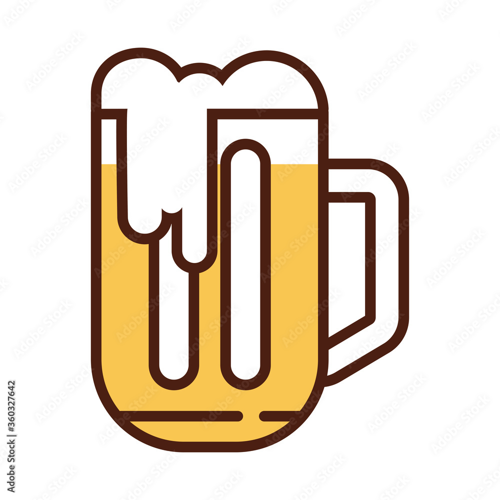 beer jar drink international day line and fill style beer jar drink international day line and fill style