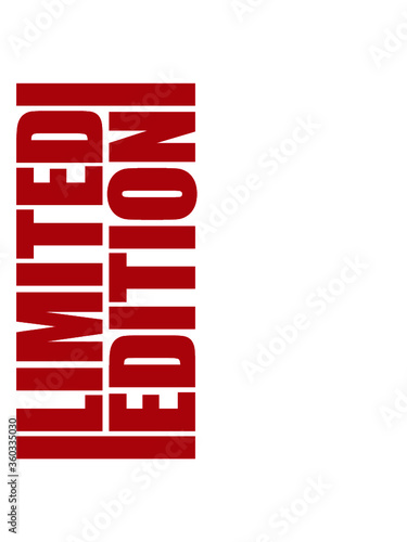 Logo Limited Edition Rote 