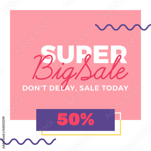 Big sale poster