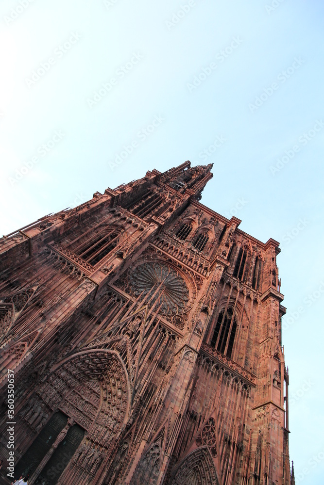 Strasbourg Cathedral or the Cathedral of Our Lady of Strasbourg (Cathédrale de Strasbourg)
Gothic architecture