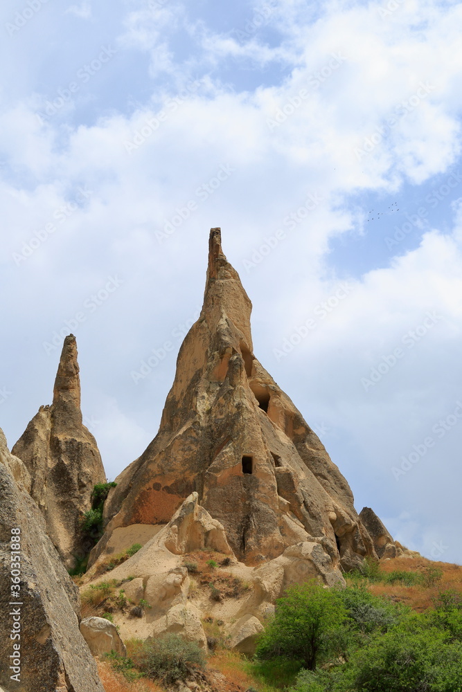Cappadocia region,It is the place where nature and history are formed with volcanic tuffs. It is an open-air museum. Turkey Cappadocia region,It is the place where nature and history are formed with volcanic tuffs. It is an open-air museum. Turkey