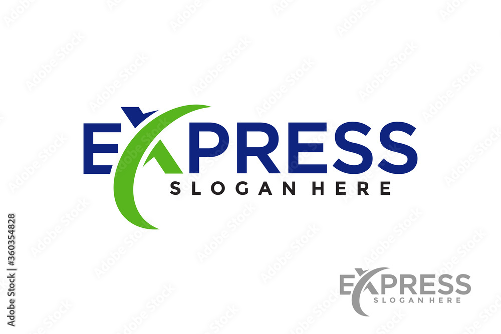 Fast Express Delivery Logo Vector. Modern Transport Logistic Logo Template Design. Fast Express Delivery Logo Vector. Modern Transport Logistic Logo Template Design.
