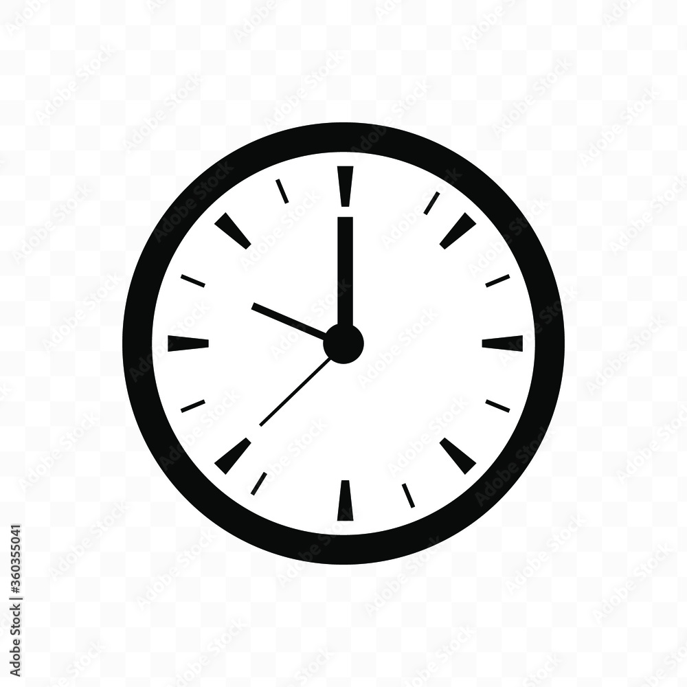 Clock Time Icon Vector Illustration. EPS 10. Clock Time Icon Vector Illustration. EPS 10.