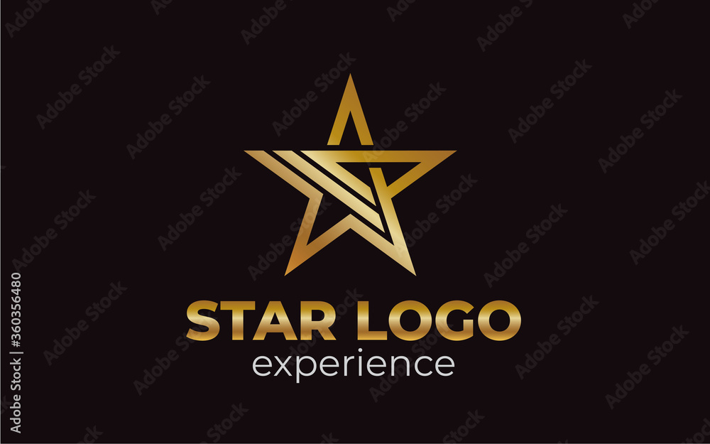 creative luxury of star logo designs template-04