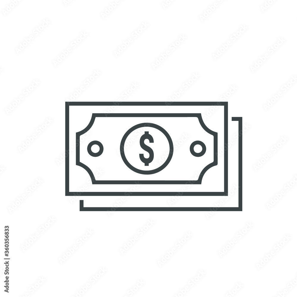Dollar icon. Money sign isolated, Vector illustration. EPS 10. Dollar icon. Money sign isolated, Vector illustration. EPS 10.
