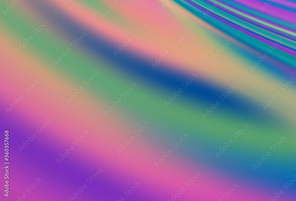 Obraz premium Light Blue, Red vector glossy abstract layout.