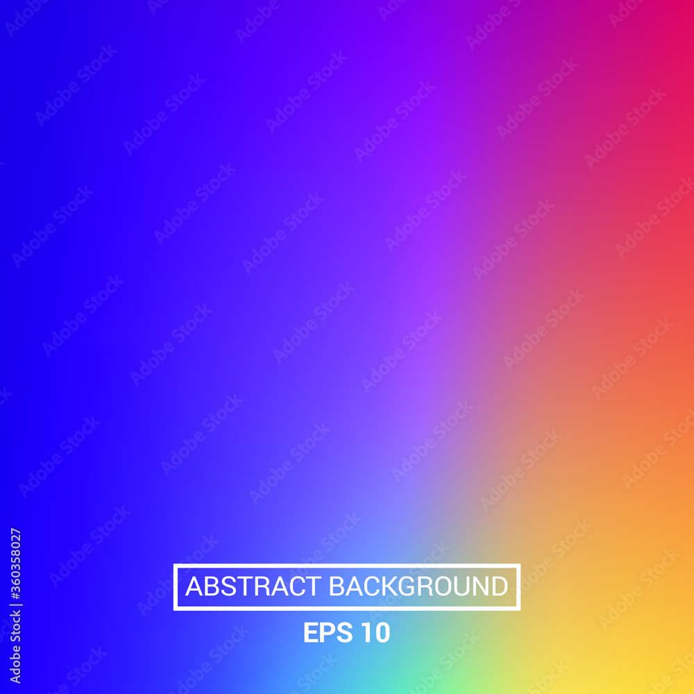 Abstract blurred gradient mesh background in bright rainbow colors. EPS 10. Abstract blurred gradient mesh background in bright rainbow colors. EPS 10.