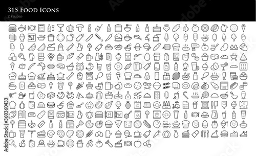 315 Food Icons