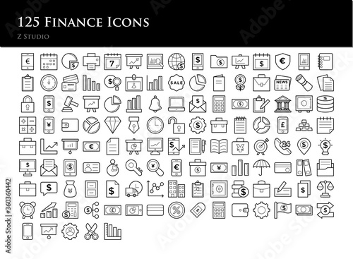 125 Finance Icons