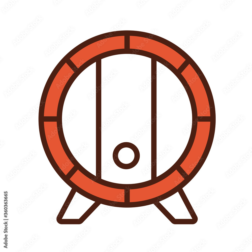 beer barrel drink international day line and fill style beer barrel drink international day line and fill style