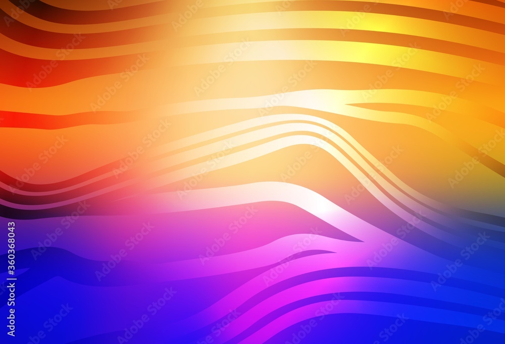 Light Blue, Yellow vector layout with wry lines. Light Blue, Yellow vector layout with wry lines.