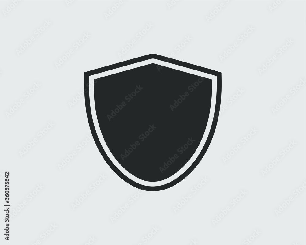 Shield icon vector. Safe and protect logo. Shield icon vector. Safe and protect logo.