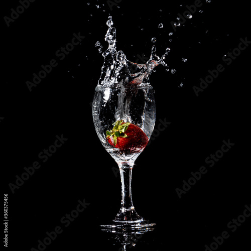 splash fresas copa - foto producto