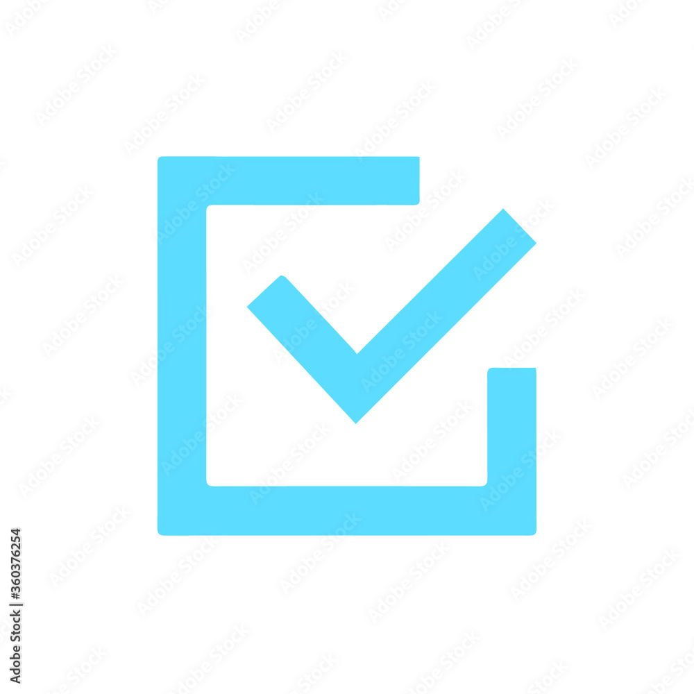 Check mark vector icon. Checkmark right symbol tick sign. Ok button correct circle icon. Check mark vector icon. Checkmark right symbol tick sign. Ok button correct circle icon.