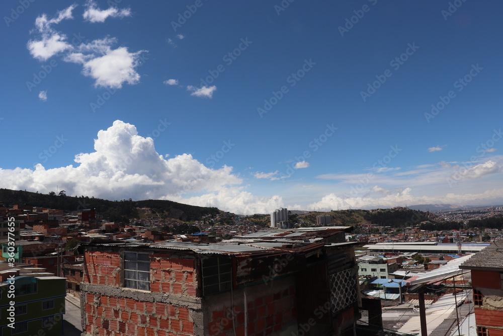 view of the city of bogota