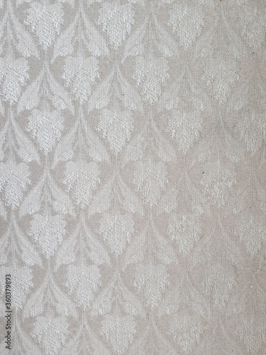 Obraz na płótnie white and light gray pattern seamless w salonie