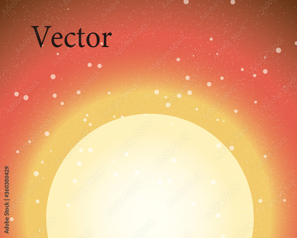 Naklejka premium Vector Halloween Background