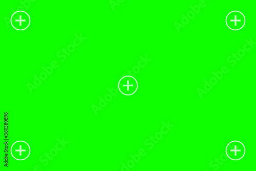 Green screen chroma key background