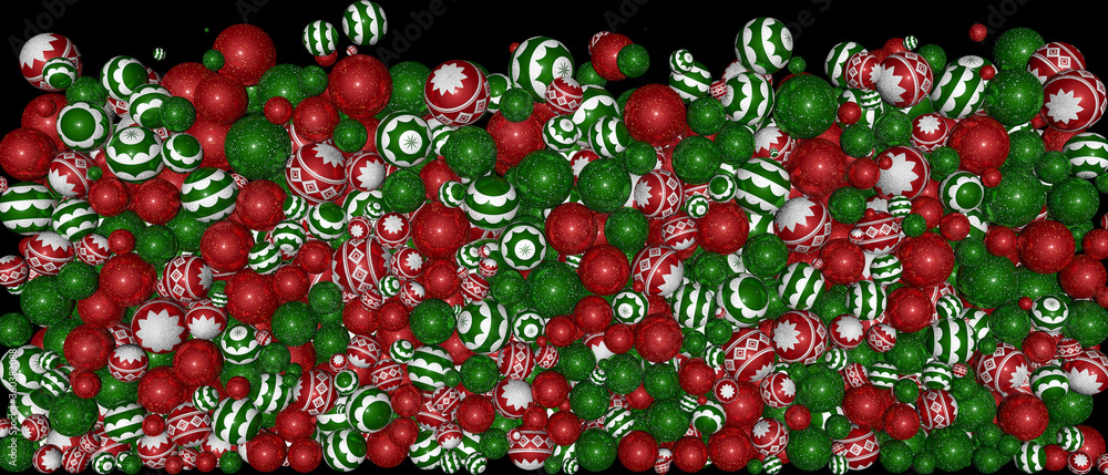 3D Christmas balls glossy colors wall isolate background, 3d Christmas ornament isolate background. 3D Christmas balls glossy colors wall isolate background, 3d Christmas ornament isolate background.