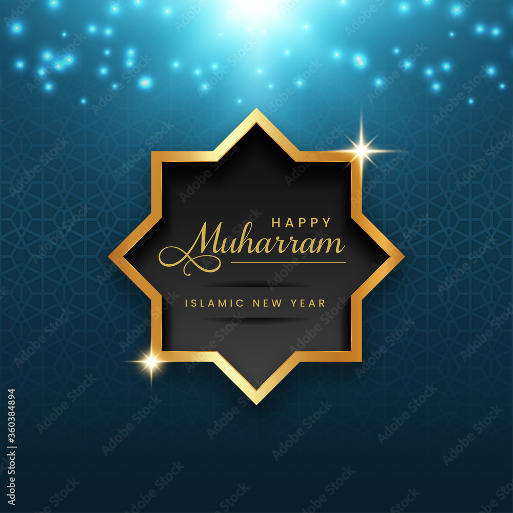 Happy muharram islamic new year background Happy muharram islamic new year background