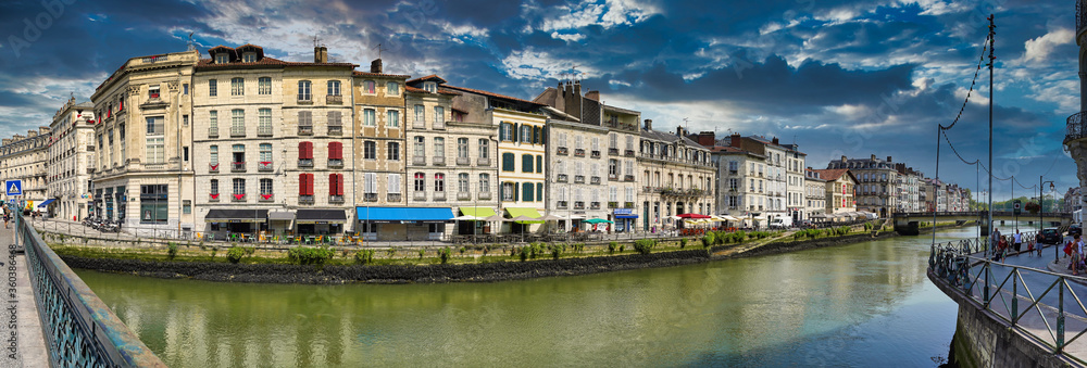 Bayonne. historical city in the south of France near of Spain