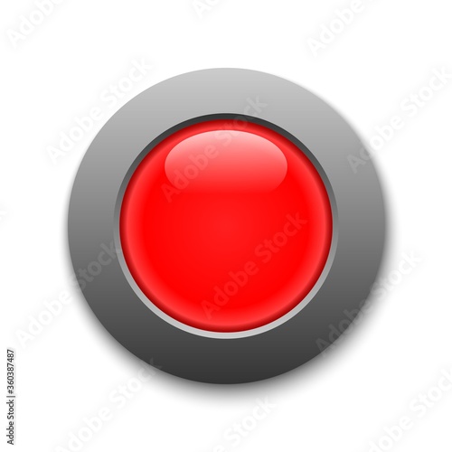 Red Circle Button Free Download Red Circle Button - GFXLoad