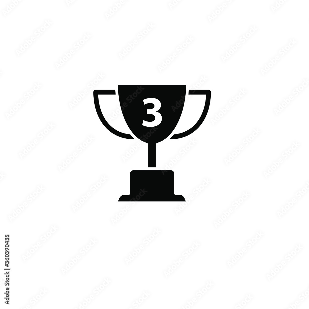 Trophy cup icon template Trophy cup icon template