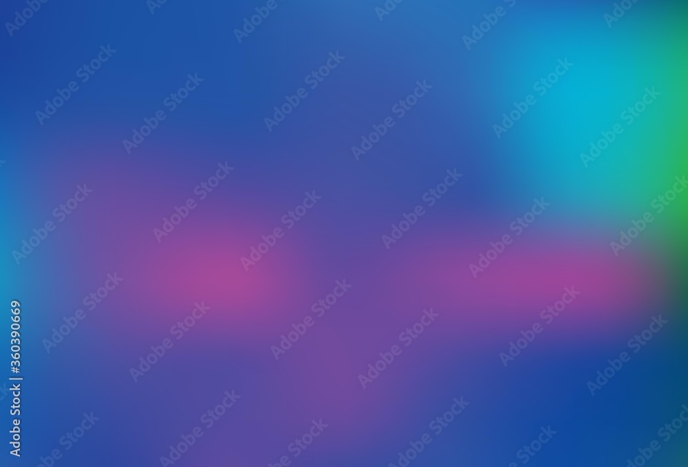 Dark Pink, Blue vector colorful blur background.