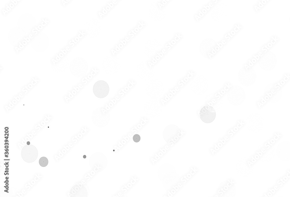 Light Gray vector texture with colored snowflakes.