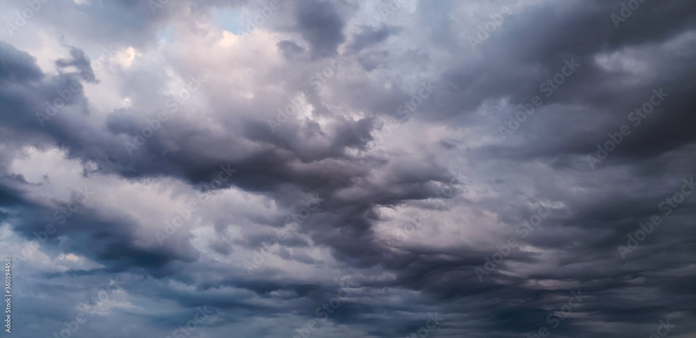 ominous clouds in blue and purple 2 ominous clouds in blue and purple 2