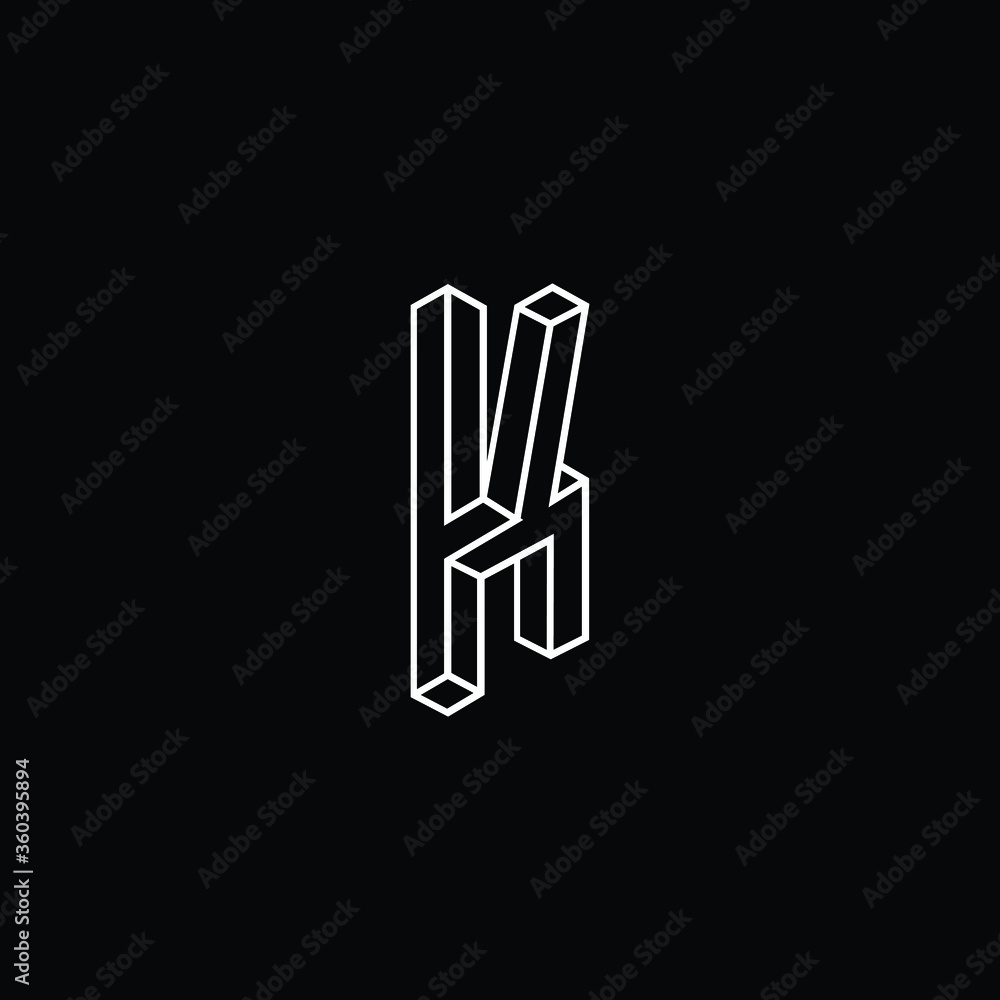 Professional Innovative 3D Initial K logo and KK logo. Letter K KK Minimal elegant Monogram. Premium Business Artistic Alphabet symbol and sign Professional Innovative 3D Initial K logo and KK logo. Letter K KK Minimal elegant Monogram. Premium Business Artistic Alphabet symbol and sign