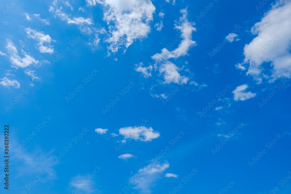 写真素材 青空空初夏の空背景背景素材6月コピースペースstock Photo Adobe Stock